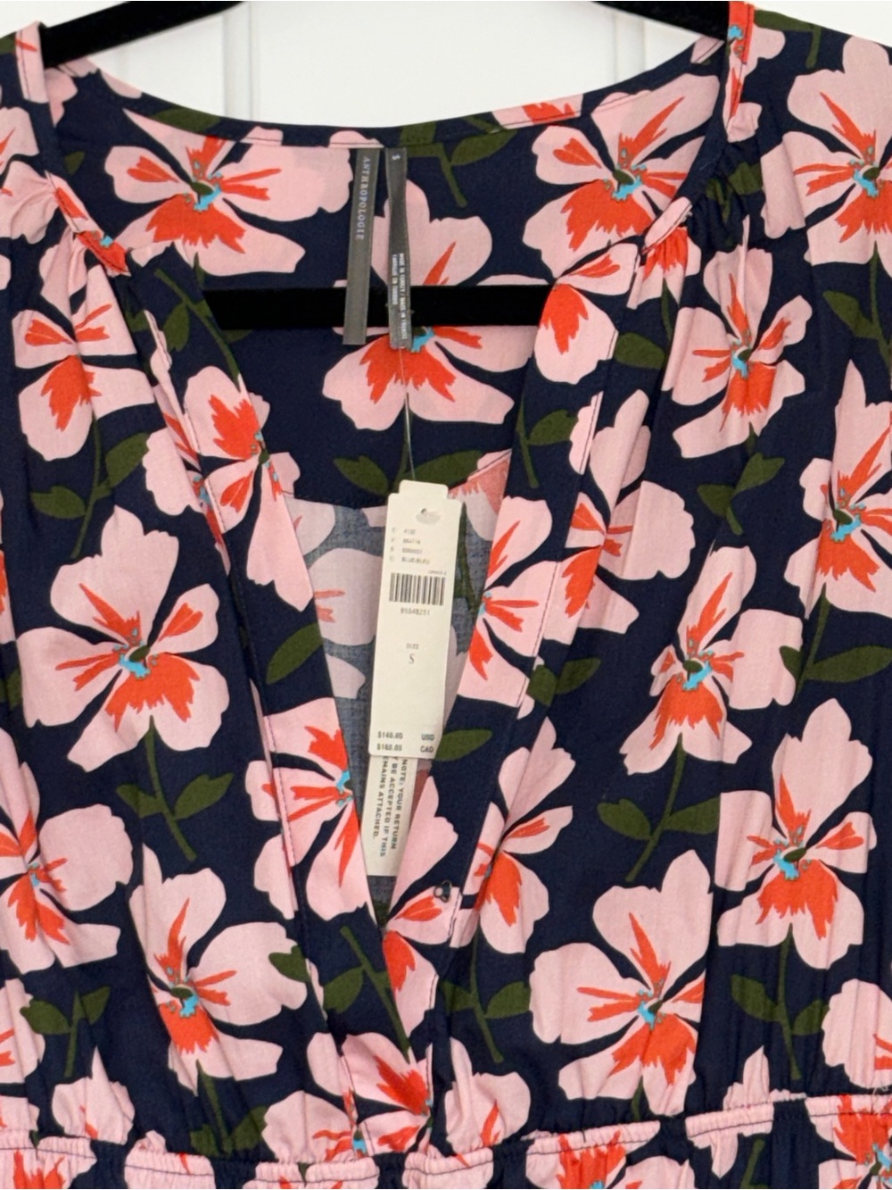 NWT Anthropologie Somerset Floral Mini Dress Sz S - Picture 7 of 7